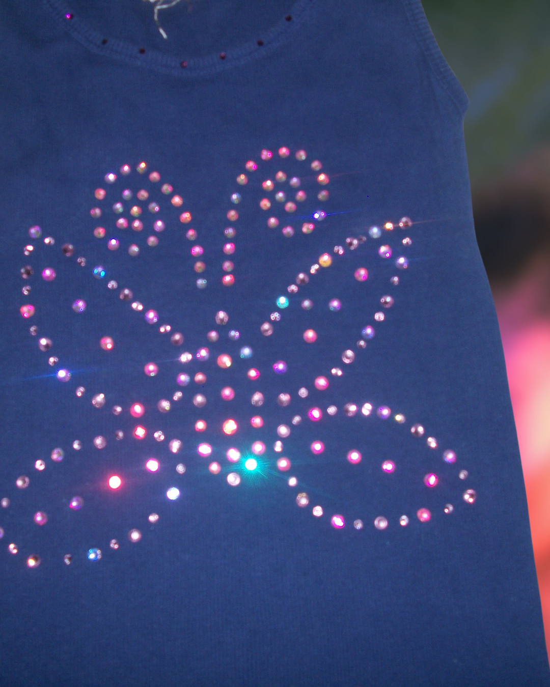 'Swirl Butterfly' Tank